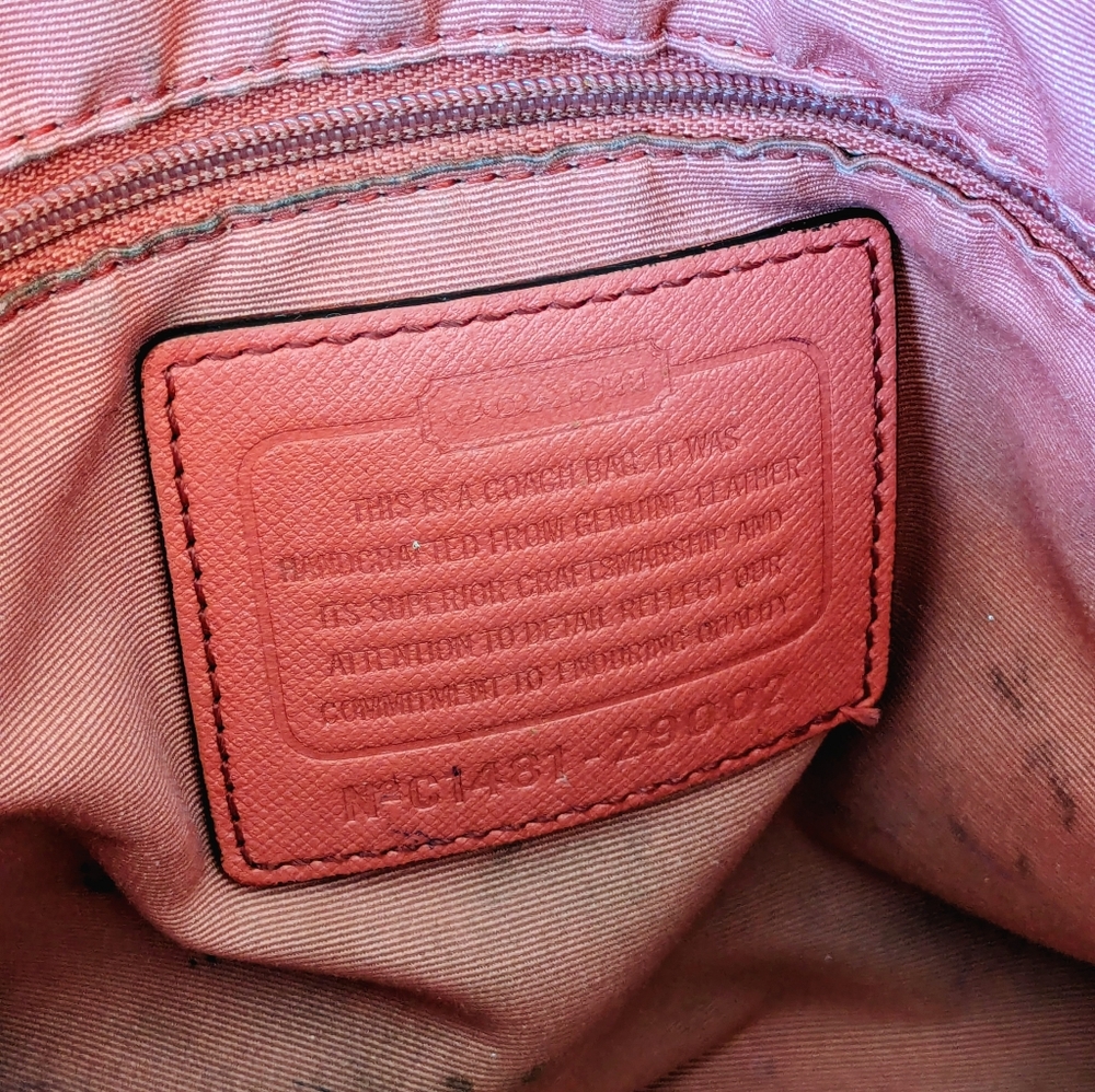 Authentic Coach Tote - Picture 8 of 12